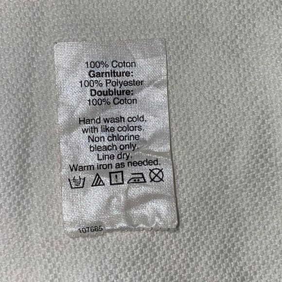 J.Crew Womens Cotton Daisy Lace Mini Skirt White Size 2 - Picture 10 of 11